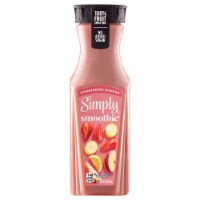 Simply Smoothie Strawberry Banana Fruit Smoothie Drink Perspective: Main