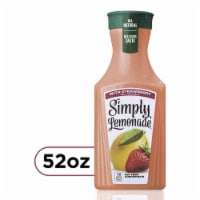 Simply Lemonade with Strawberry Fruit Juice Drink