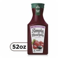 Simply Mixed Berry Fruit All Natural Juice 52 fl oz Kroger