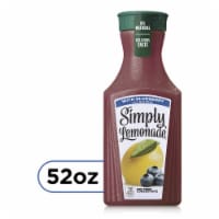 Simply Lemonade with Blueberry Juice Drink