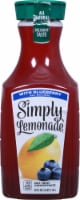 Simply Lemonade with Blueberry Juice Drink