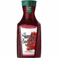 Simply Cranberry Cocktail Juice Perspective: Main