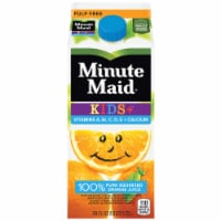 Minute Maid® Pulp Free Kids+ Calcium 100% Orange Juice