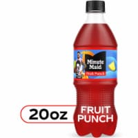 Minute Maid Fruit Punch Made with Real Fruit Juice Perspective: Main