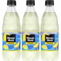 Minute Maid Lemonade Fruit Juice Drink Bottles