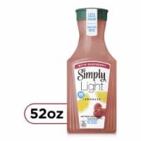 Simply Light Lemonade with Raspberry Juice Drink