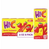 Hi-C® Boppin' Strawberry® Juice Cartons Perspective: Main