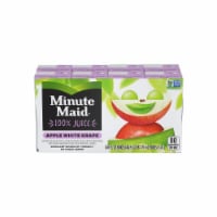 Minute Maid® Apple White Grape Juice Boxes Perspective: Main