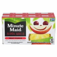 Minute Maid Fruit Punch Juice Boxes