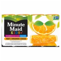 Minute Maid Kids +® 100% Orange Juice Boxes Perspective: Main