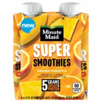 Minute Maid® Super Smoothies Orange Pineapple Smoothies Perspective: Main