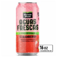 Minute Maid Aguas Frescas Naturally Flavored Strawberry Juice Drink