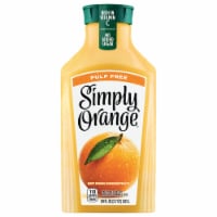 Simply Orange® Pulp Free Juice Bottle Perspective: Main