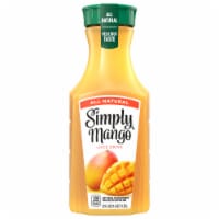 Simply® Mango Juice Bottle Perspective: Main