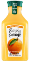 Simply® Pulp Free Orange Juice Bottle Perspective: Main
