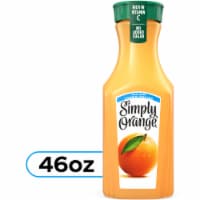 Simply® Orange Juice with Calcium Bottle Perspective: Main