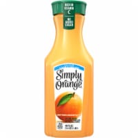 Simply® Orange Juice with Calcium Bottle Perspective: Main