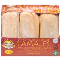 Chaparro's Homestyle Shredded Beef Tamales Perspective: Main