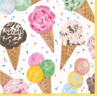 Caspari Paper Luncheon Napkins - Scoop Perspective: Main