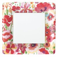 Caspari Secret Garden Dinner Plate Perspective: Main