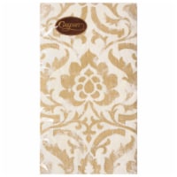 Caspari Baroque Paper Towel Napkins - Gold/Ivory Perspective: Main
