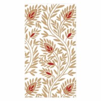 Caspari Samsara Gold Tablecloth Perspective: Main