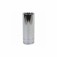 Sk Professional Tools Socket, Steel, Chrome, 23 mm  48023