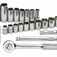 Sk Professional Tools Skt Wrch St, Chrm, 6Pt, 10 - 19 mm  91820