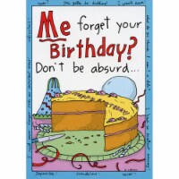 Oatmeal Studios Me Forget Your Birthday Belated Birthday Card Perspective: Main