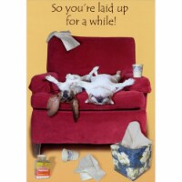 Oatmeal Studios So You're Laid Up Funny / Humorous Get Well Card Perspective: Main