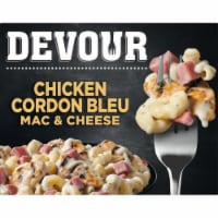DEVOUR Chicken Cordon Bleu Mac & Cheese Frozen Meal Perspective: Main