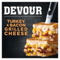 DEVOUR Turkey & Smoked Bacon with Ranch Grilled Cheese Frozen Meal Perspective: Main