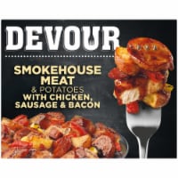 DEVOUR Smokehouse Meat & Potatoes with Memphis Style BBQ Sauce Frozen Meal