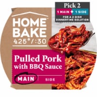 Home Bake 425°/:30 Pulled Pork with BBQ Sauce Frozen Family Meal Main Dish