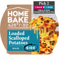 Home Bake 425°/:30 Loaded Scalloped Potatoes Frozen Meals Side Dish