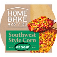 Home Bake 425°/:30 Southwest Style Corn Frozen Family Meal Veggie Dish Perspective: Main