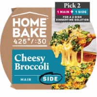 Home Bake 425°/:30 Cheesy Broccoli Frozen Family Meal Veggie Dish