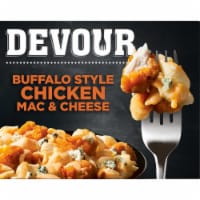 DEVOUR Buffalo Style Chicken Mac & Cheese with Buffalo Cheddar Sauce & Blue Cheese Frozen Meal