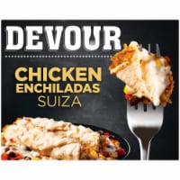 DEVOUR Chicken Enchiladas Suiza with Zesty Sour Cream Sauce Frozen Meal Perspective: Main