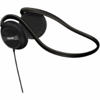 Maxell Nb201 Stereo Neckband Headphones, Black, 49.5 Cord 190316