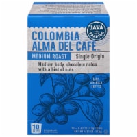 Java Trading Colombia Alma Del Cafe Single Serve Coffee Pods Perspective: Main