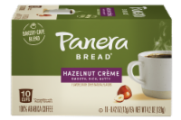 Panera Bread Hazelnut Crème Light Roast Coffee Pods Perspective: Main
