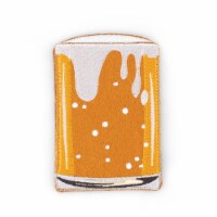 Beer Shaped Stick-On Phone Wallet