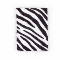 Zebra Print Shaped Stick-On Phone Wallet