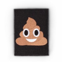 Poop Emoji Shaped Stick-On Phone Wallet