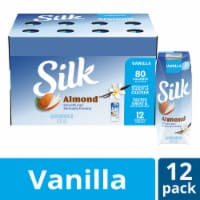 Silk Dairy Free Shelf Stable Vanilla Almond Milk Perspective: Main
