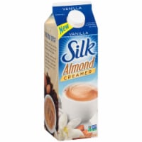Silk Vanilla Almond Creamer Perspective: Main