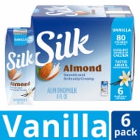 Silk Dairy Free Shelf Stable Vanilla Almond Milk Perspective: Main
