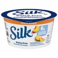 Silk Peach Mango Dairy Free Soy Milk Yogurt Cup