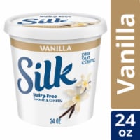 Silk Vanilla Dairy Free Soy Milk Yogurt Tub